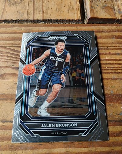 2023 Panini Prizm Draft Picks #87 Jalen Brunson Villanova Wildcats — front