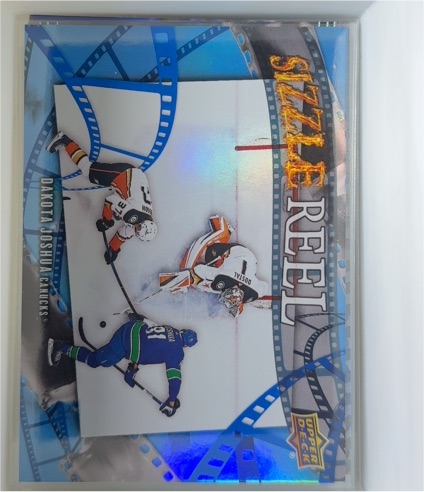 2025-26 Upper Deck Series 1 #SR-13 Dakota Joshua Sizzle Reel — front
