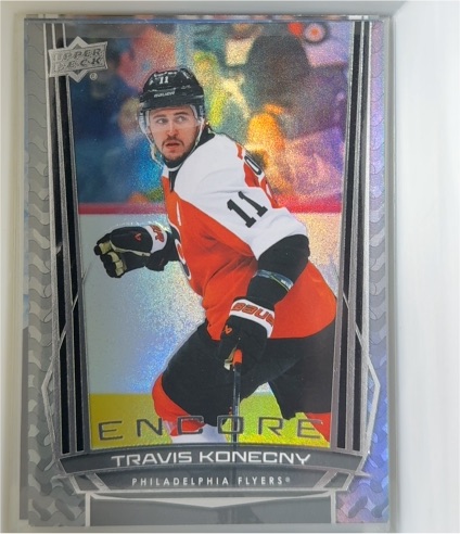 2025-26 Upper Deck Series 1 Encore #E-81 Travis Konecny — front