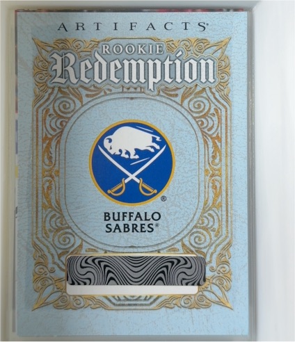 2025-26 Upper Deck Artifacts Rookie Redemption #RED-203 Buffalo Sabres — front