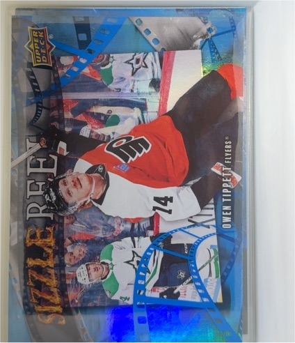 2025-26 Upper Deck #SR-25 Owen Tippett Sizzle Reel — front
