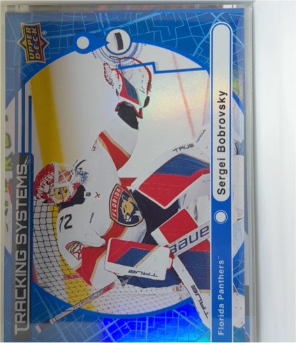 2025-26 Upper Deck #TS-26 Sergei Bobrovsky Tracking Systems — front