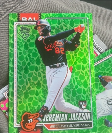 2026 Topps Series 1 #277 Jeremiah Jackson — front