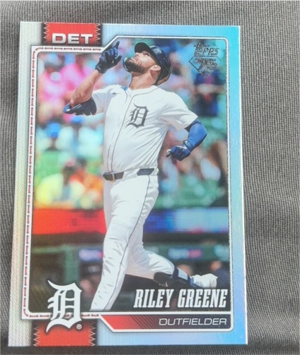 2026 Topps Series 1 #209 Riley Greene — front