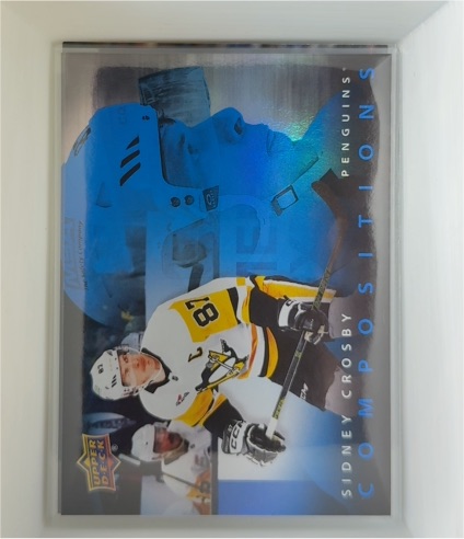 2025-26 Upper Deck Series 1 #CMP-22 Sidney Crosby Compositions Penguins — front