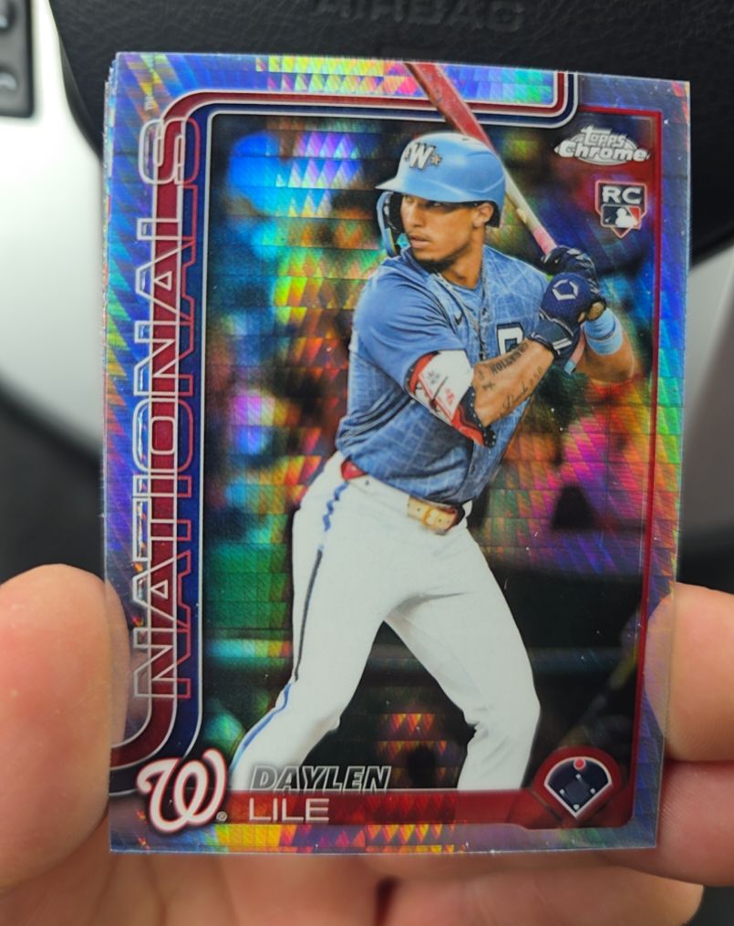 2025 Topps Chrome Update #USC146 Daylen Lile — front