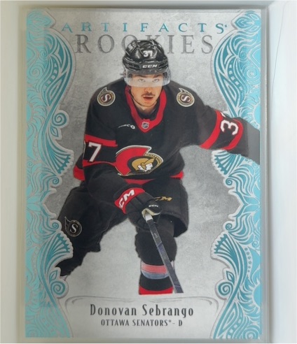 2025-26 Upper Deck Artifacts #179 Donovan Sebrango — front