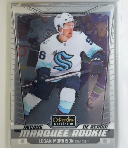 2024-25 O-Pee-Chee Platinum #251 Logan Morrison Marquee Rookie — front