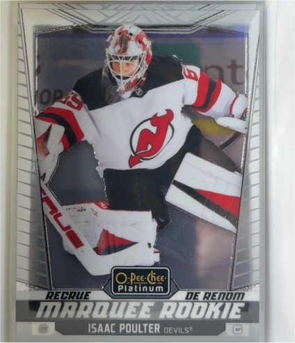 2024-25 O-Pee-Chee Platinum #240 Isaac Poulter — front