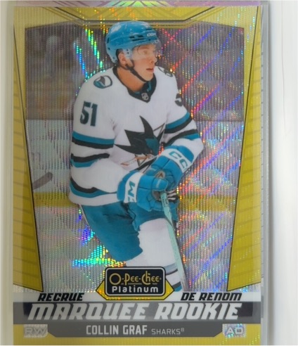 2024-25 O-Pee-Chee Platinum #248 Collin Graf Marquee Rookie — front