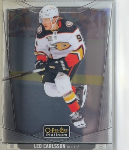 2024-25 O-Pee-Chee Platinum #138 Leo Carlsson — front