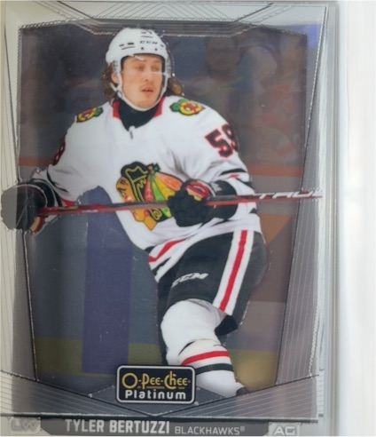 2024-25 O-Pee-Chee Platinum #98 Tyler Bertuzzi — front