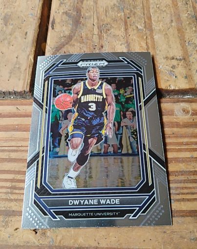 2023-24 Panini Prizm Draft Picks #99 Dwyane Wade Marquette Golden Eagles — front