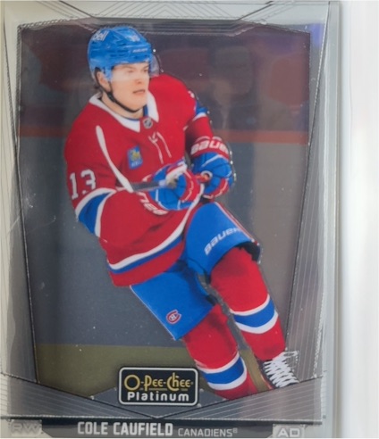 2024-25 O-Pee-Chee Platinum #11 Cole Caufield — front