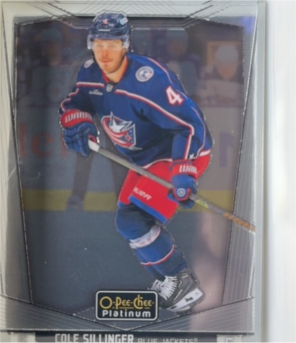 2024-25 O-Pee-Chee Platinum #172 Cole Sillinger — front