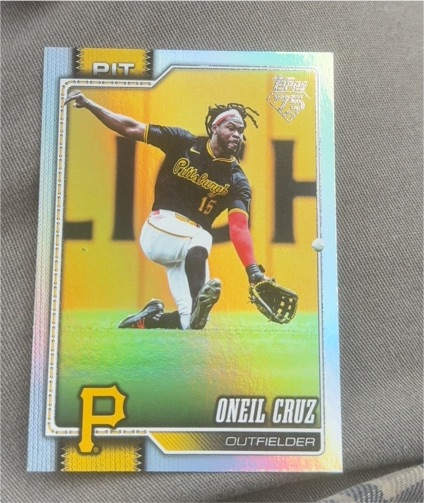 2026 Topps Series 1 #246 Oneil Cruz — front