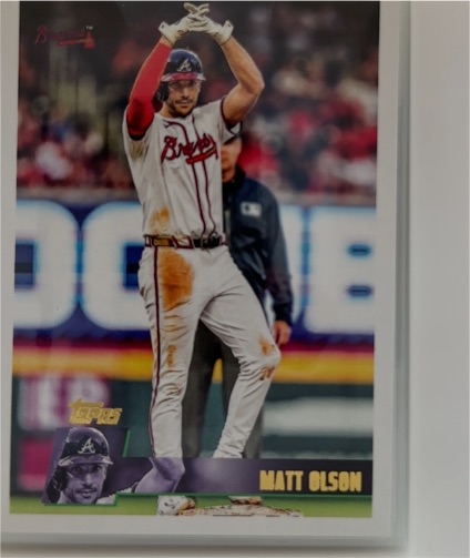 2023 Topps #481 Matt Olson — front