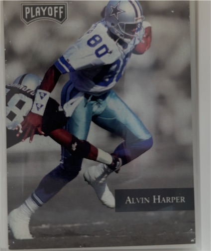 1992 Playoff #24 Alvin Harper — front