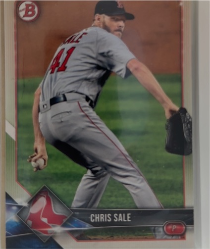 2018 Bowman #94 Chris Sale — front