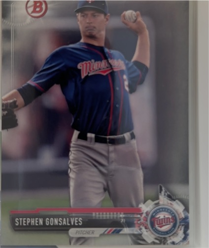 2017 Bowman #BP44 Stephen Gonsalves — front