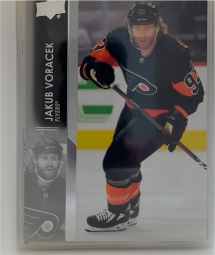 2021-22 Upper Deck Series 1 #139 Jakub Voracek — front