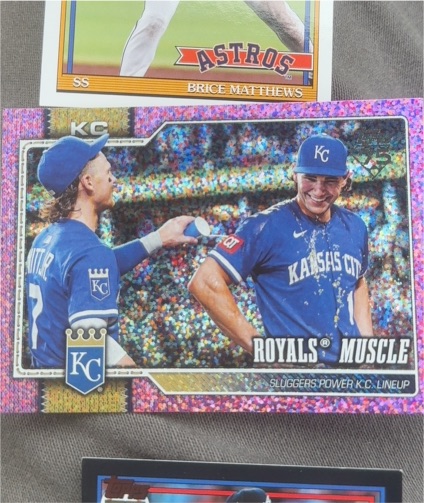 2026 Topps Series 1 #236 Royals Muscle Brice Matthews — front