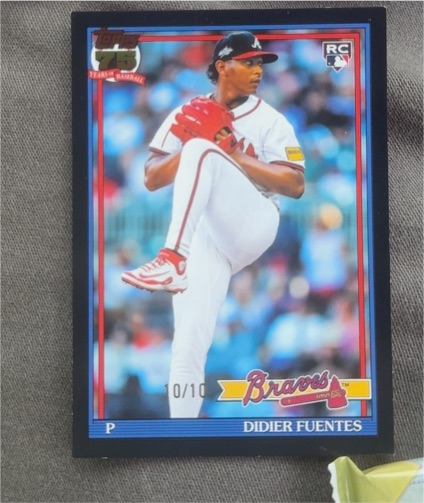 2026 Topps Series 1 #T91-76 Didier Fuentes — front