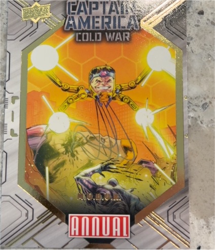 2023-24 Upper Deck Marvel Annual #CW-18 M.O.D.O.K. — front