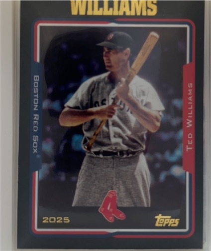 2025 Topps Archives #244 Ted Williams — front