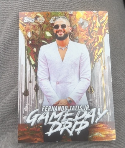 2026 Topps Series 1 Celebration #GD-8 Fernando Tatís Jr. Gameday Drip — front