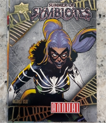 2023-24 Upper Deck Marvel Annual Summer of Symbiotes #SY-6 Black Cat — front