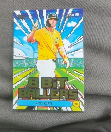 2026 Topps 8 Bit Ballers #8B-6 Nick Kurtz — front