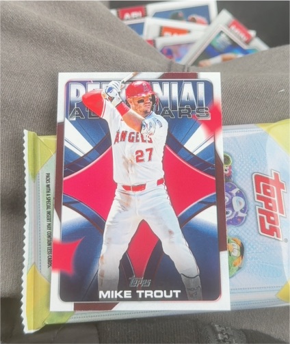 2026 Topps Series 1 #PAS-1 Mike Trout — front