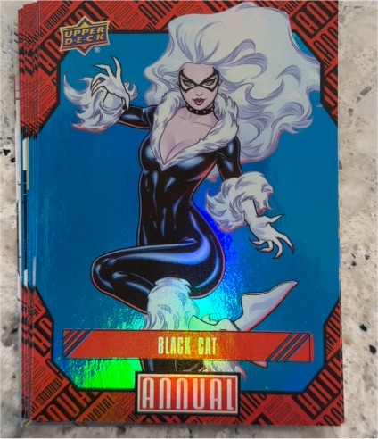 2023-24 Upper Deck Marvel Annual #4 Black Cat — front