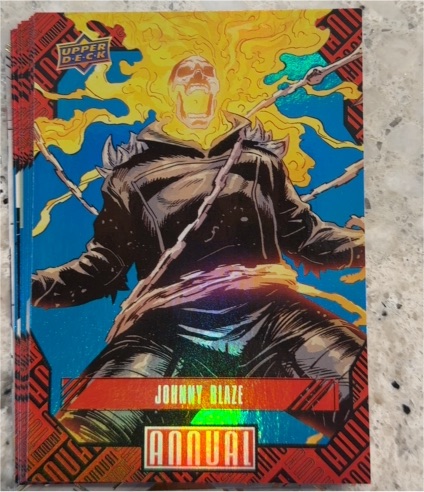 2023-24 Upper Deck Marvel Annual #38 Johnny Blaze — front