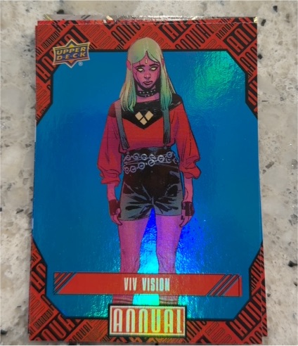 2023-24 Upper Deck Marvel Annual #93 Viv Vision — front
