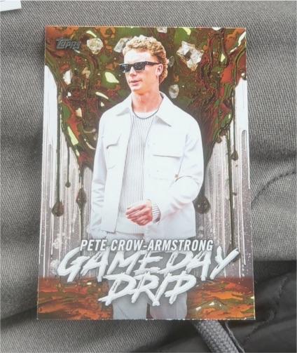 2026 Topps Series 1 Celebration #GD-4 Pete Crow-Armstrong Gameday Drip — front