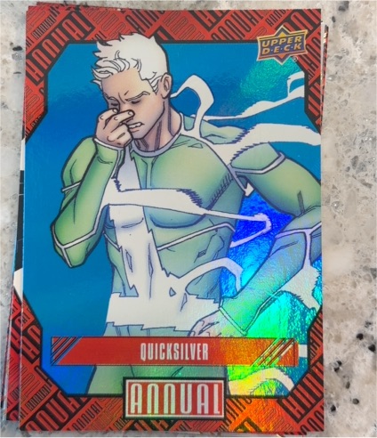 2023-24 Upper Deck Marvel Annual #66 Quicksilver — front