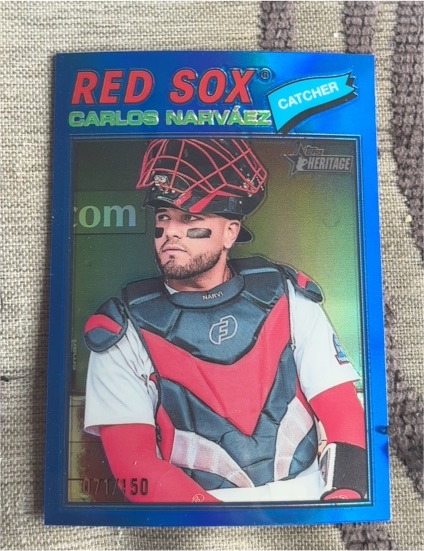 2026 Topps Heritage #248 Carlos Narváez — front