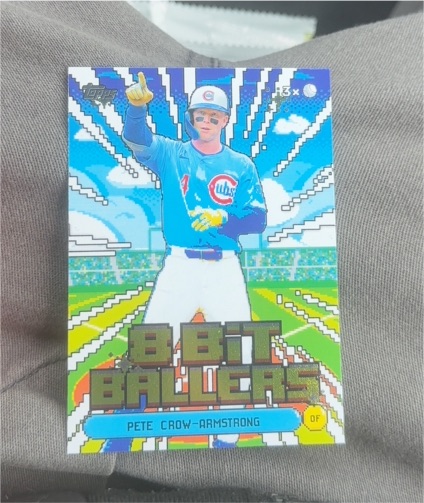 2026 Topps Celebration 8 Bit Ballers #8B-12 Pete Crow-Armstrong — front