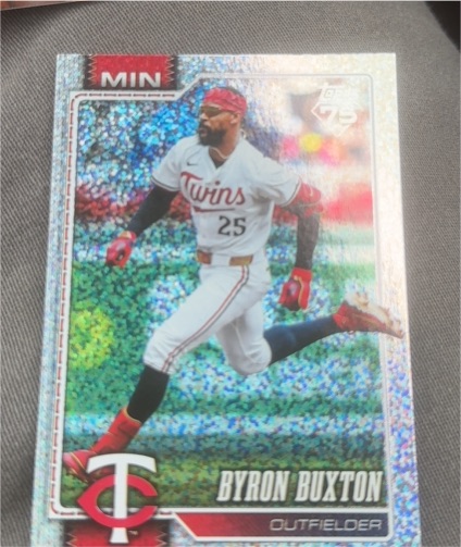 2026 Topps Series 1 #255 Byron Buxton — front