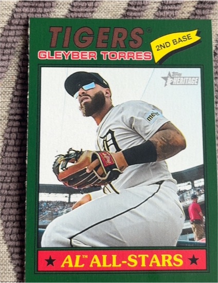 2026 Topps Heritage #243 Gleyber Torres — front