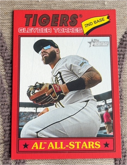 2026 Topps Heritage #243 Gleyber Torres — front