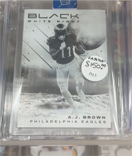 2023 Panini Black White Night #WN-11 A.J. Brown — front