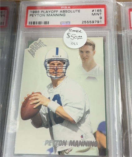 1998 Playoff Absolute #165 Peyton Manning — front