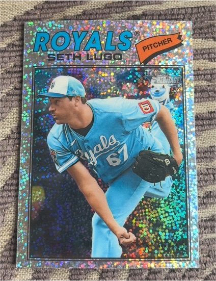 2026 Topps Heritage #192 Seth Lugo — front