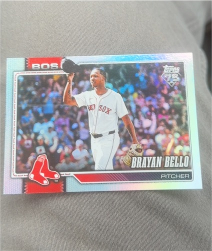 2026 Topps Series 1 #177 Brayan Bello — front