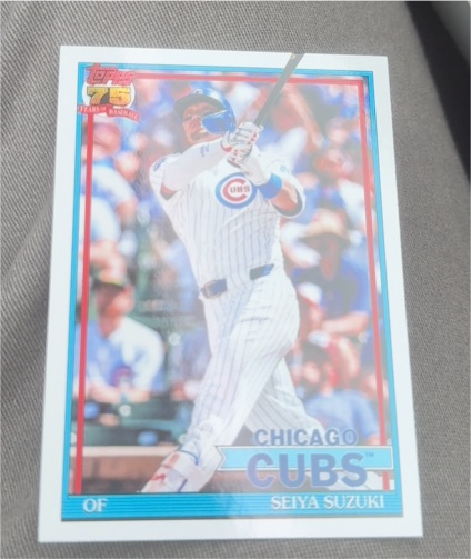 2026 Topps Series 1 #T91-37 Seiya Suzuki — front