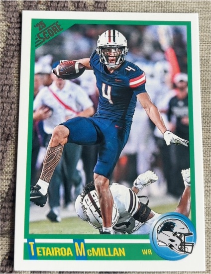 2025 Panini Score #3 Tetairoa McMillan — front