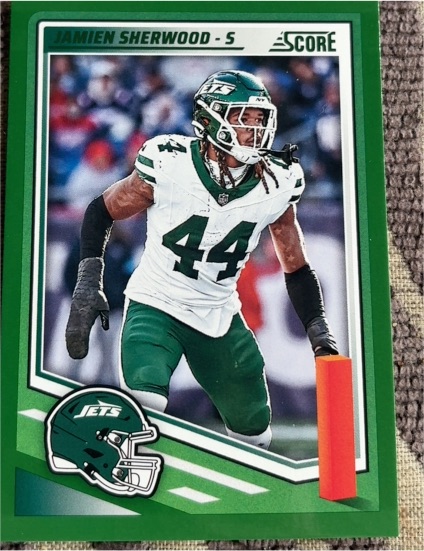 2025 Panini Score #144 Jamien Sherwood — front